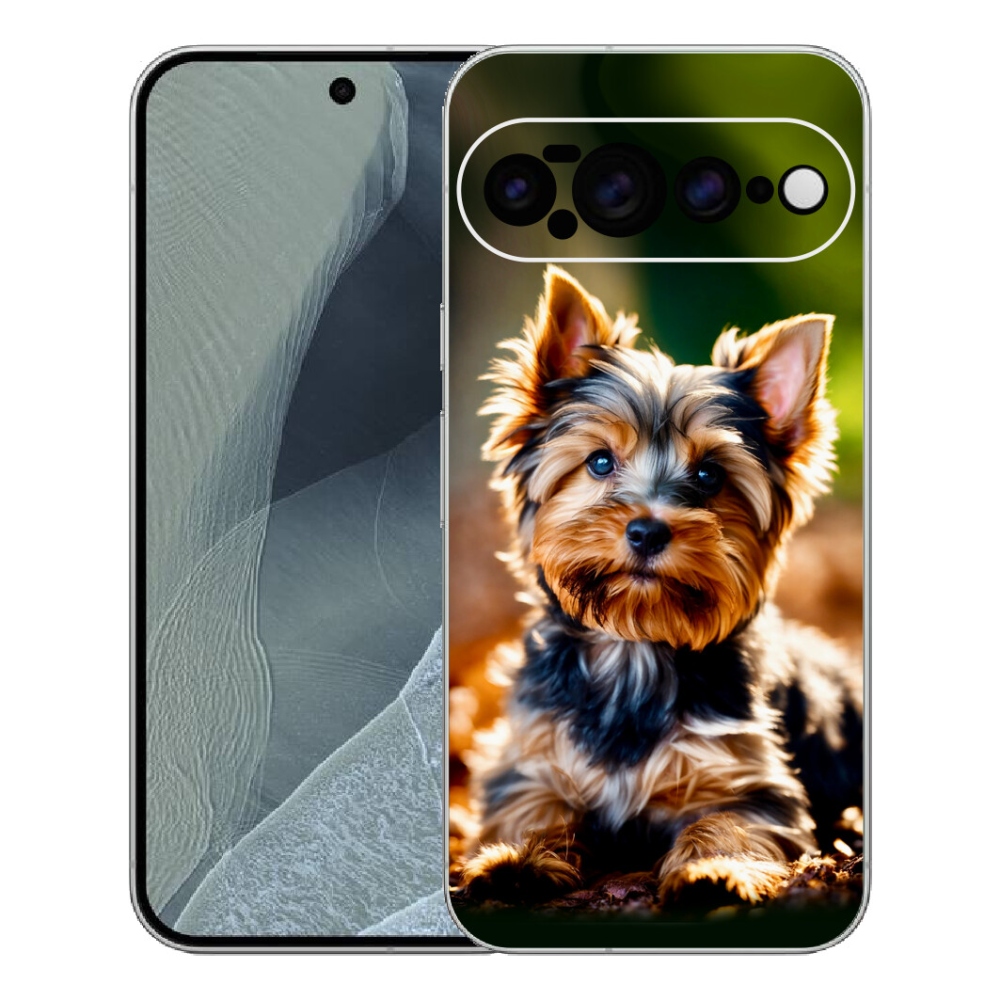 Gelový kryt mmCase na Google Pixel 11 Pro XL - jorkšír 10