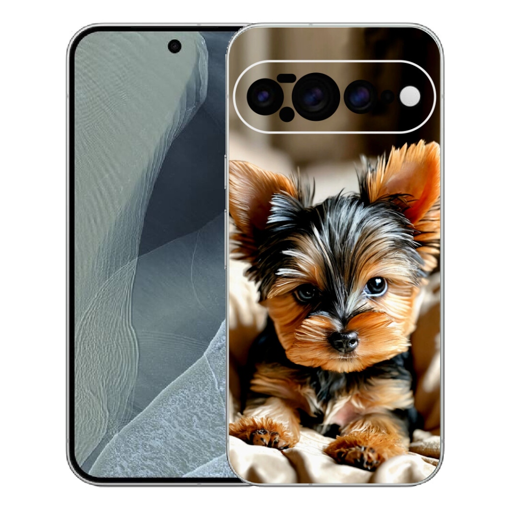 Gelový kryt mmCase na Google Pixel 11 Pro XL - jorkšír 11