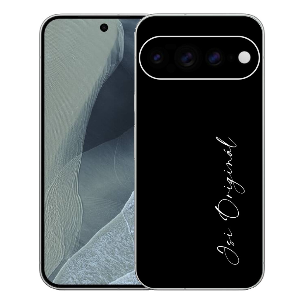 Gelový kryt mmCase na Google Pixel 11 Pro XL - jsi originál černé pozadí
