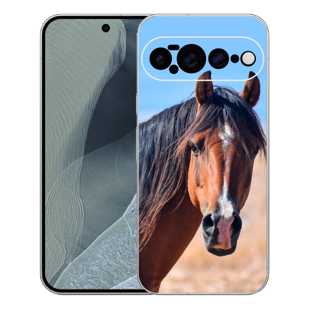 Gelový kryt mmCase na Google Pixel 11 Pro XL - klidný kůň