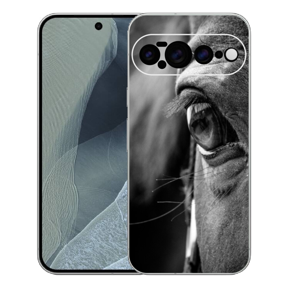 Gelový kryt mmCase na Google Pixel 11 Pro XL - koňský pohled