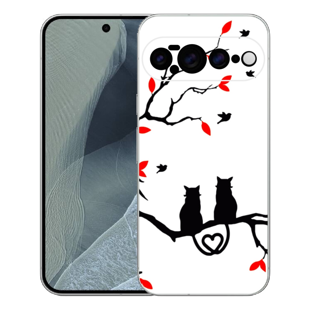 Gelový kryt mmCase na Google Pixel 11 Pro XL - kočičí láska
