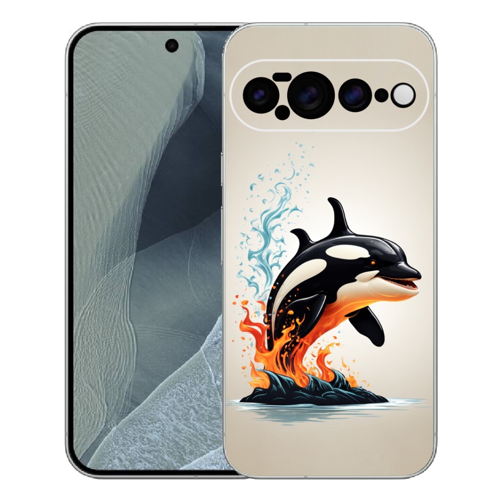 Gelový kryt mmCase na Google Pixel 11 Pro XL - kosatka