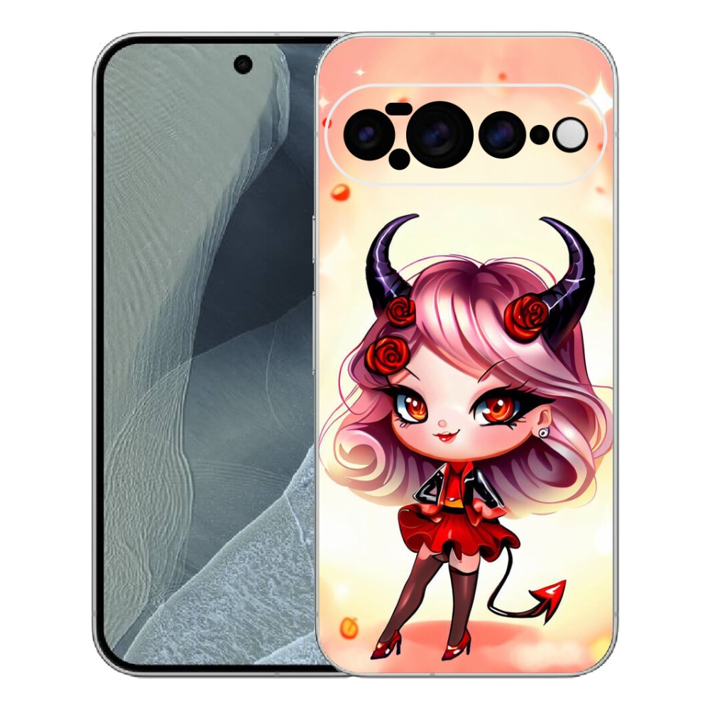 Gelový kryt mmCase na Google Pixel 11 Pro XL - kreslená čertice