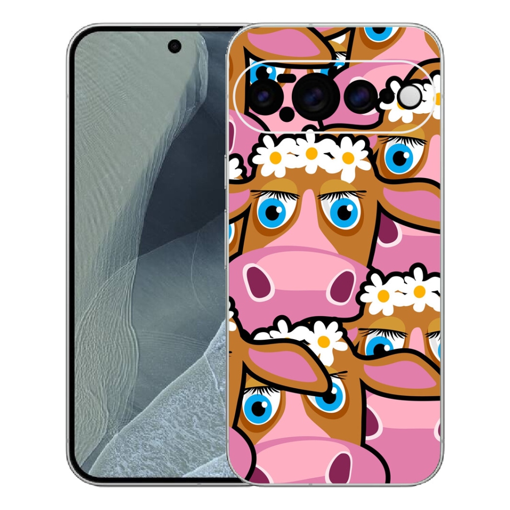 Gelový kryt mmCase na Google Pixel 11 Pro XL - kreslené kravičky