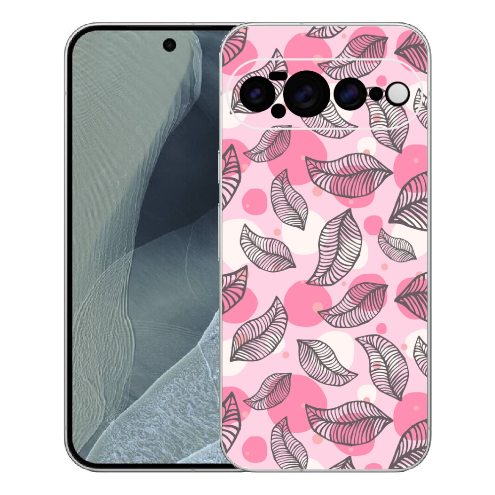 Gelový kryt mmCase na Google Pixel 11 Pro XL - kreslené padající listy