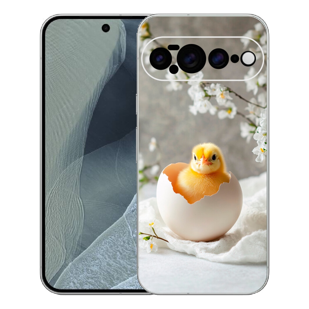 Gelový kryt mmCase na Google Pixel 11 Pro XL - kuřátko