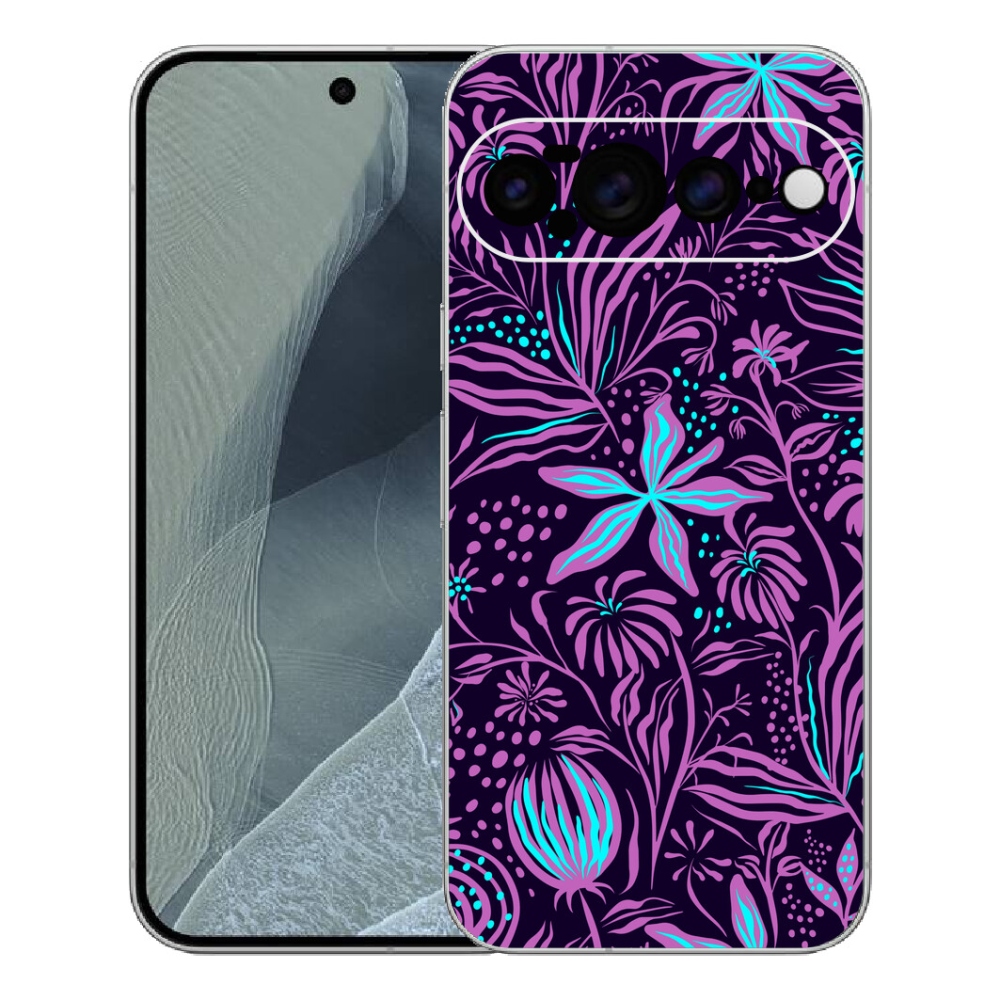 Gelový kryt mmCase na Google Pixel 11 Pro XL - květiny 2