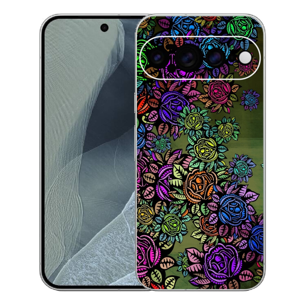 Gelový kryt mmCase na Google Pixel 11 Pro XL - květiny 6