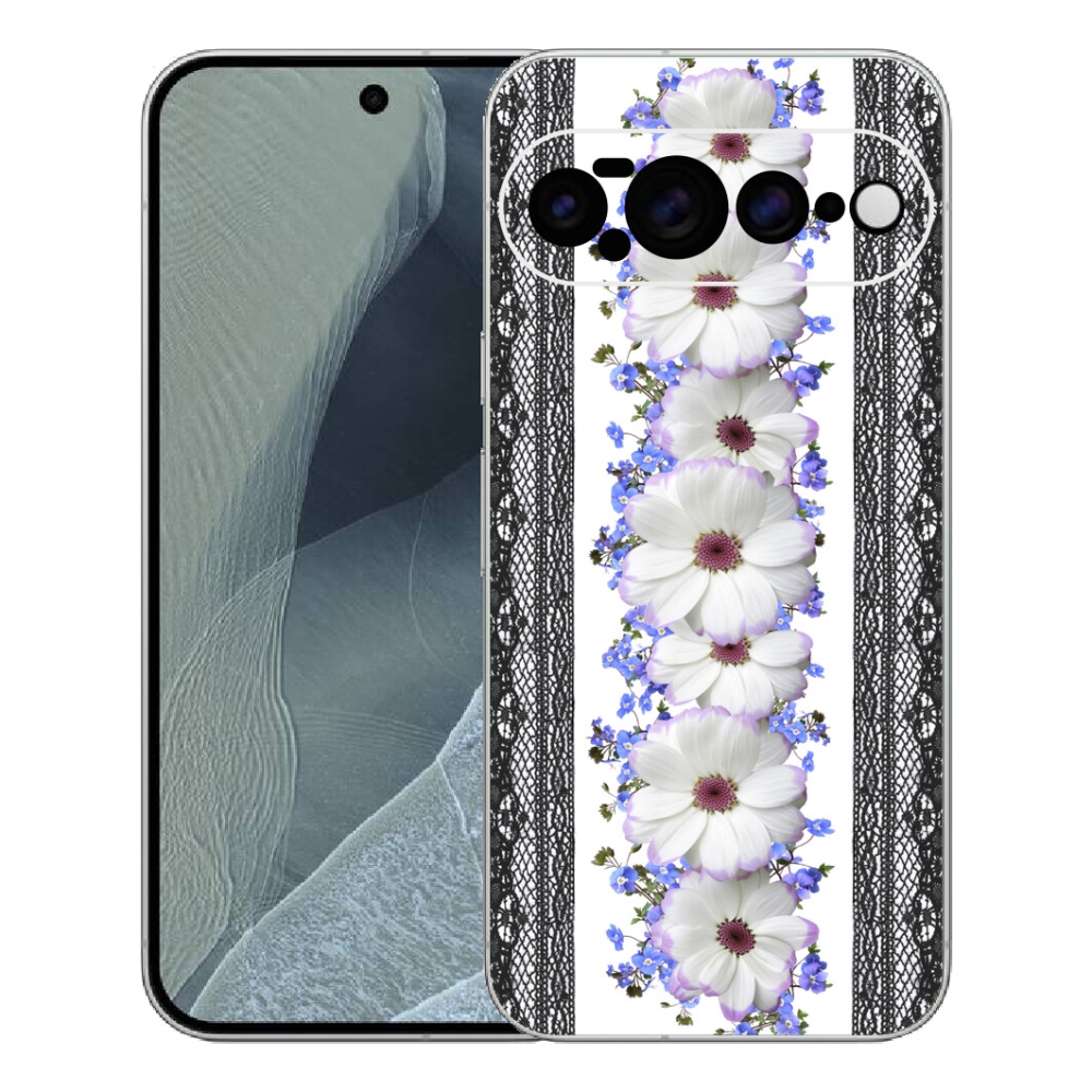 Gelový kryt mmCase na Google Pixel 11 Pro XL - květiny 8