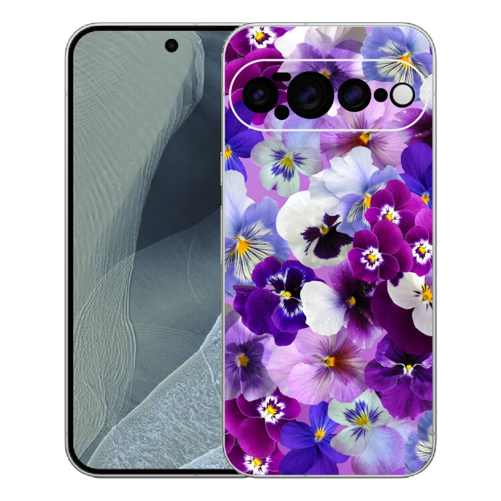 Gelový kryt mmCase na Google Pixel 11 Pro XL - květiny 9
