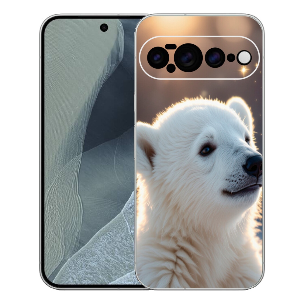 Gelový kryt mmCase na Google Pixel 11 Pro XL - lední medvěd
