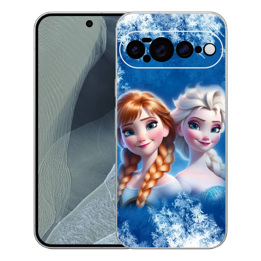 Gelový kryt mmCase na Google Pixel 11 Pro XL - ledové království 2
