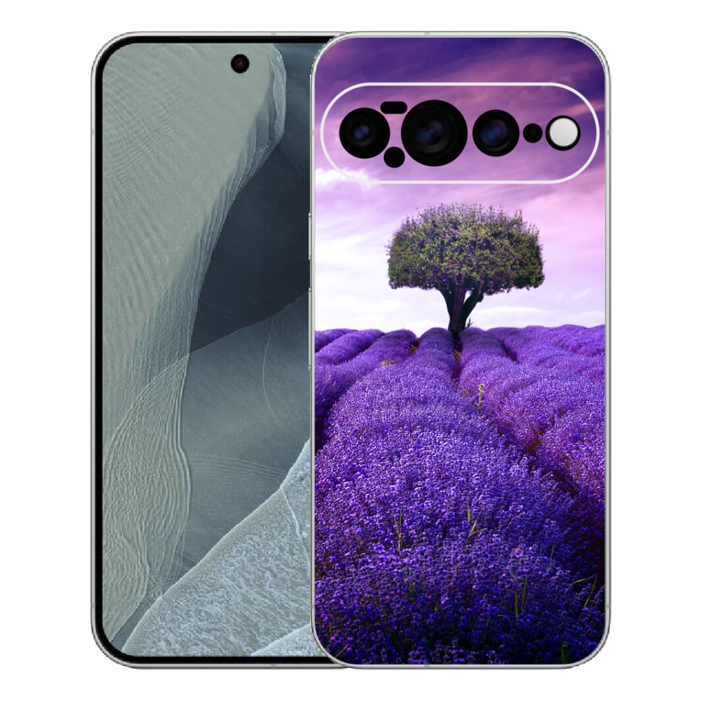 Gelový kryt mmCase na Google Pixel 11 Pro XL - levandulová louka