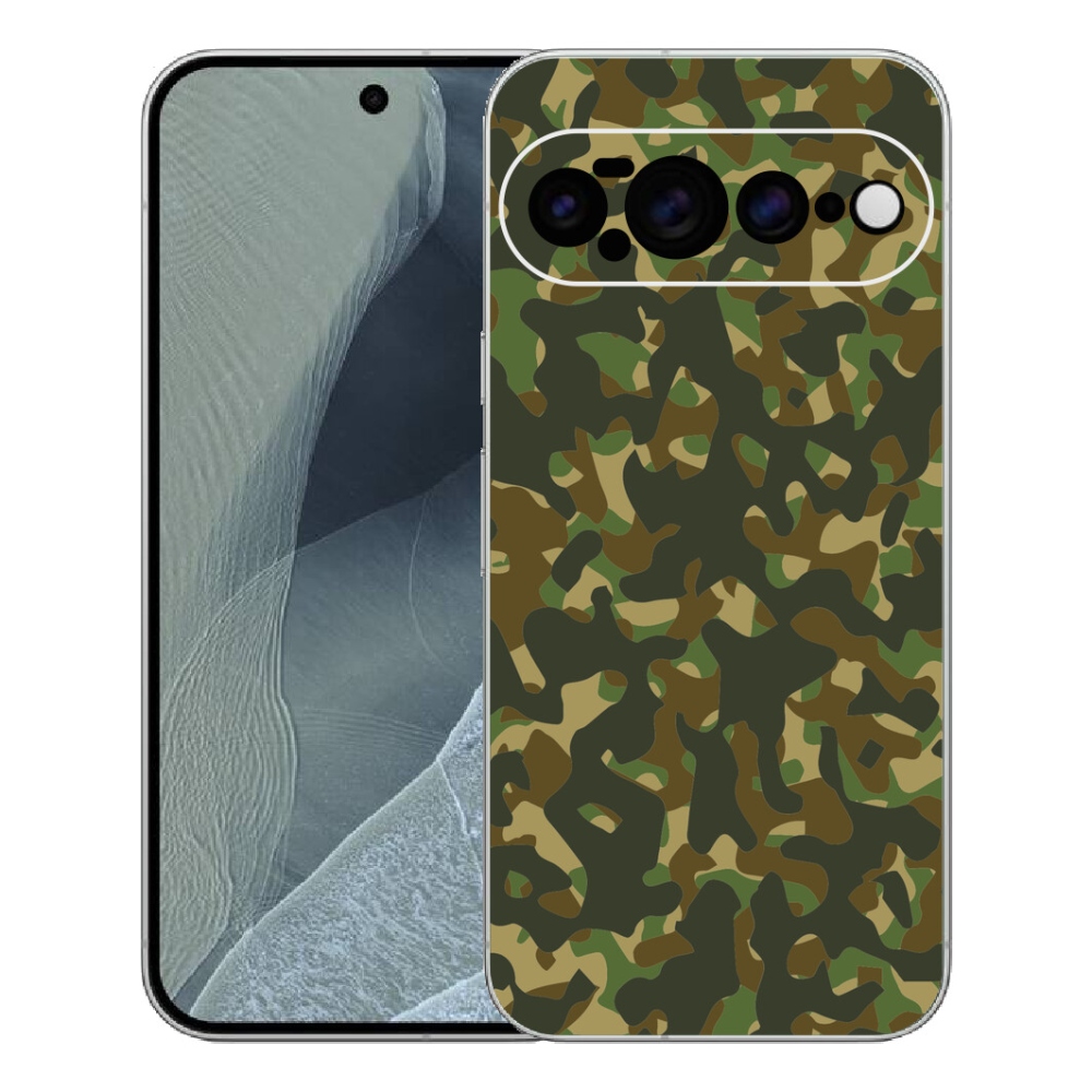 Gelový kryt mmCase na Google Pixel 11 Pro XL - maskáčový vzor 1