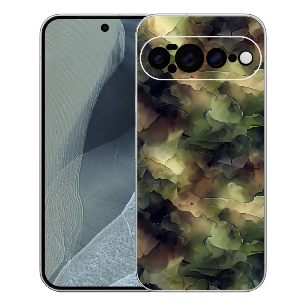 Gelový kryt mmCase na Google Pixel 11 Pro XL - maskáčový vzor 10