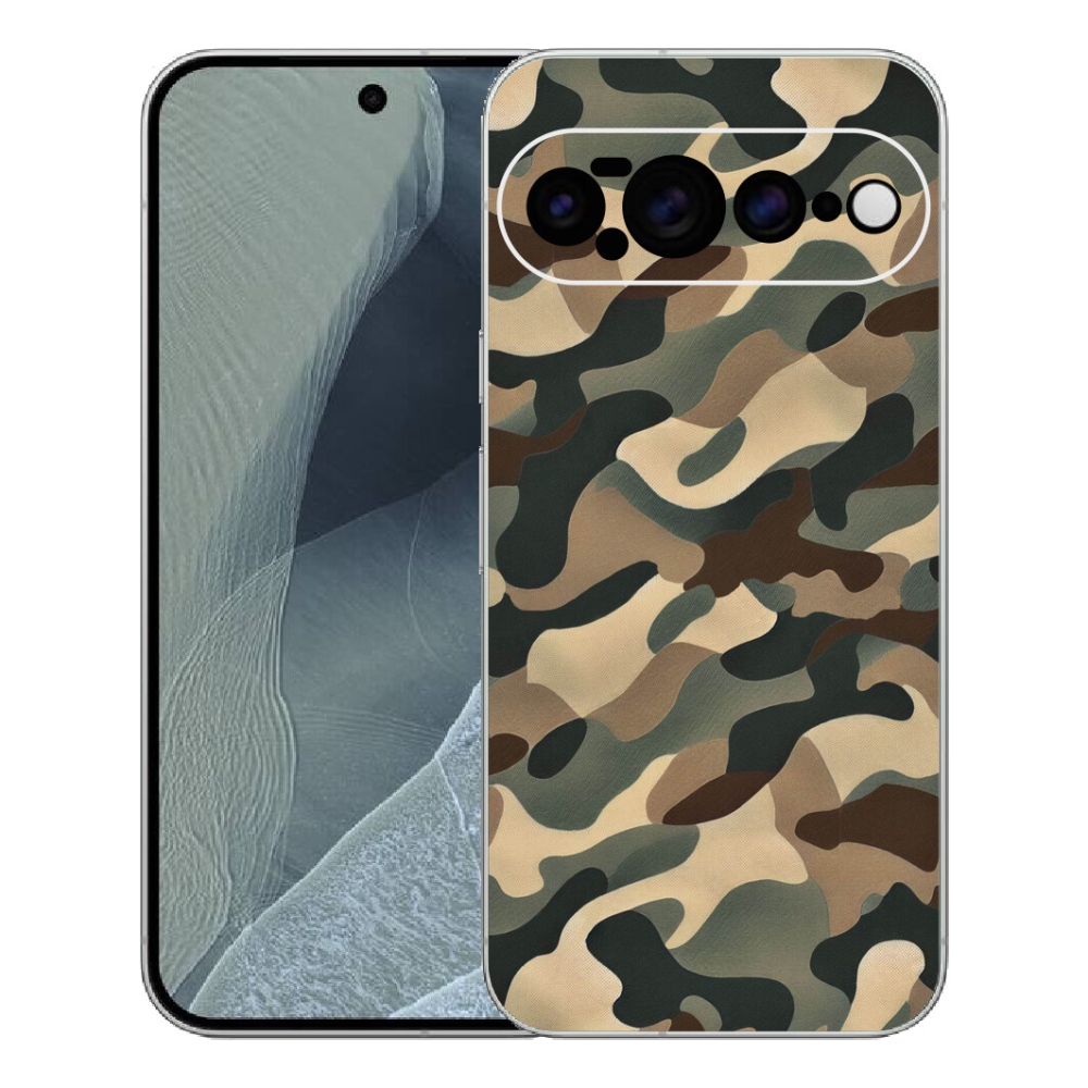 Gelový kryt mmCase na Google Pixel 11 Pro XL - maskáčový vzor 11
