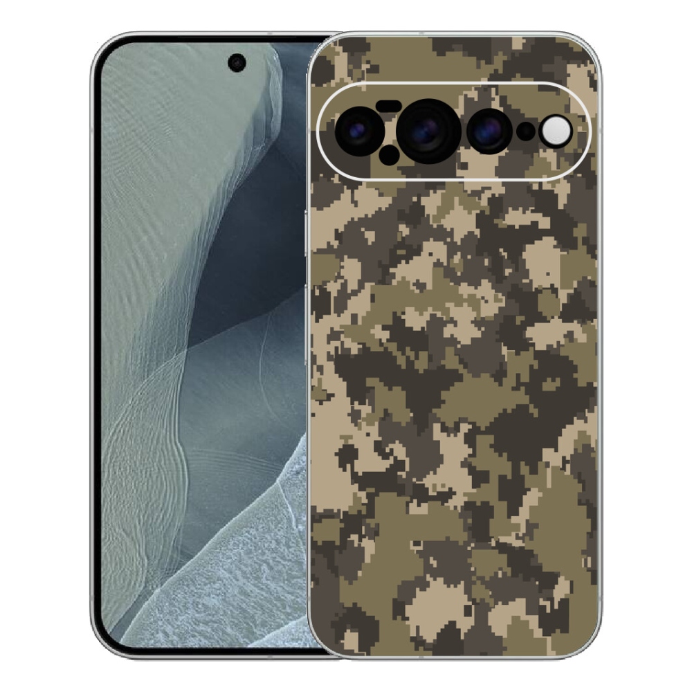 Gelový kryt mmCase na Google Pixel 11 Pro XL - maskáčový vzor 12
