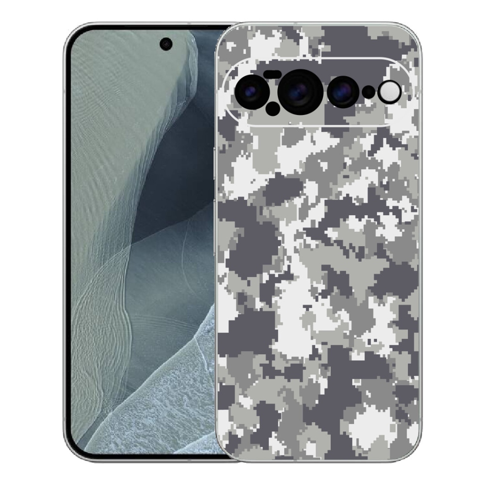 Gelový kryt mmCase na Google Pixel 11 Pro XL - maskáčový vzor 2