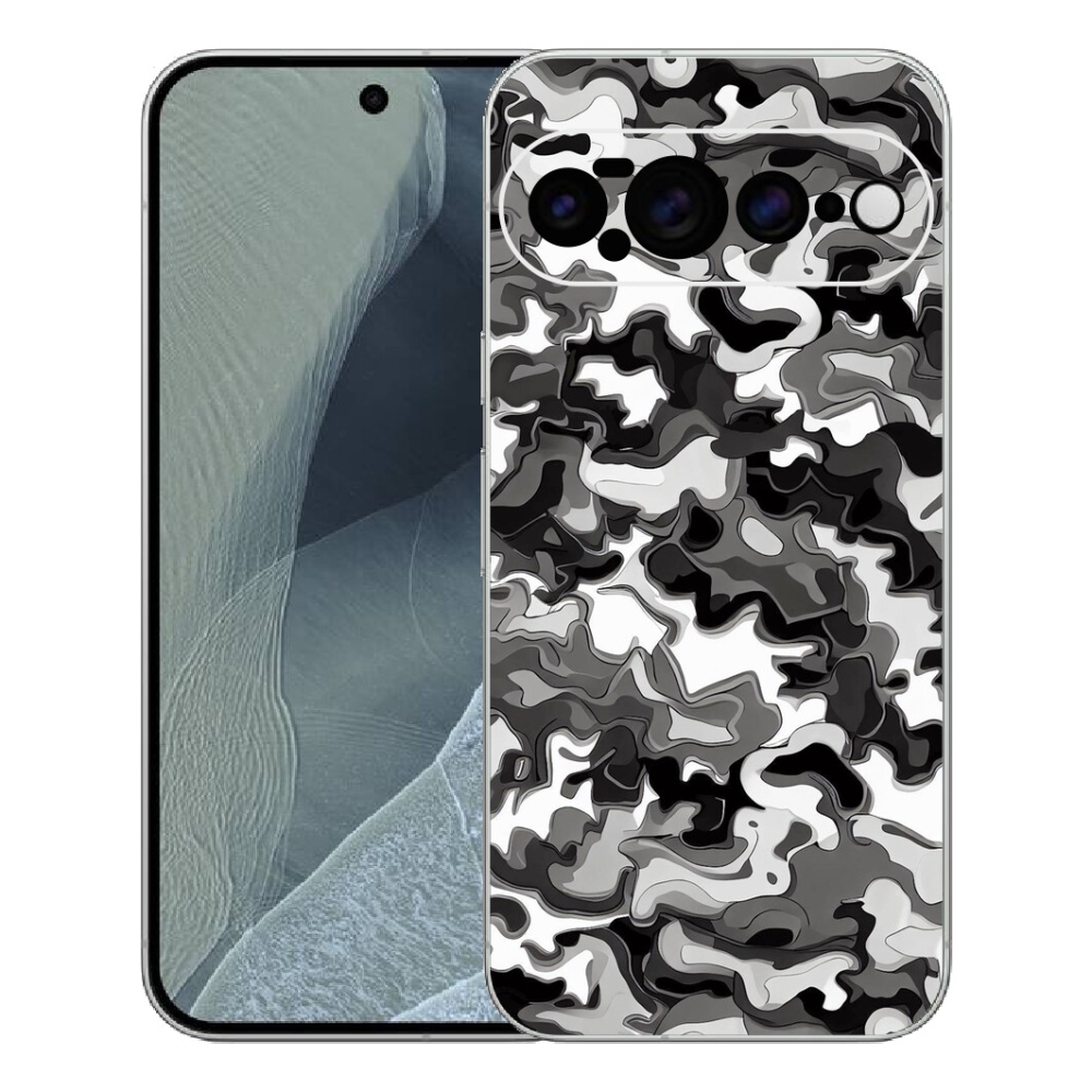 Gelový kryt mmCase na Google Pixel 11 Pro XL - maskáčový vzor 3