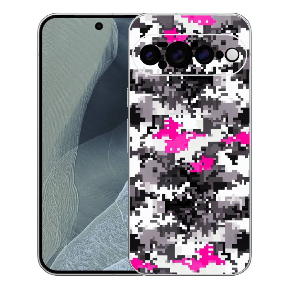 Gelový kryt mmCase na Google Pixel 11 Pro XL - maskáčový vzor 4