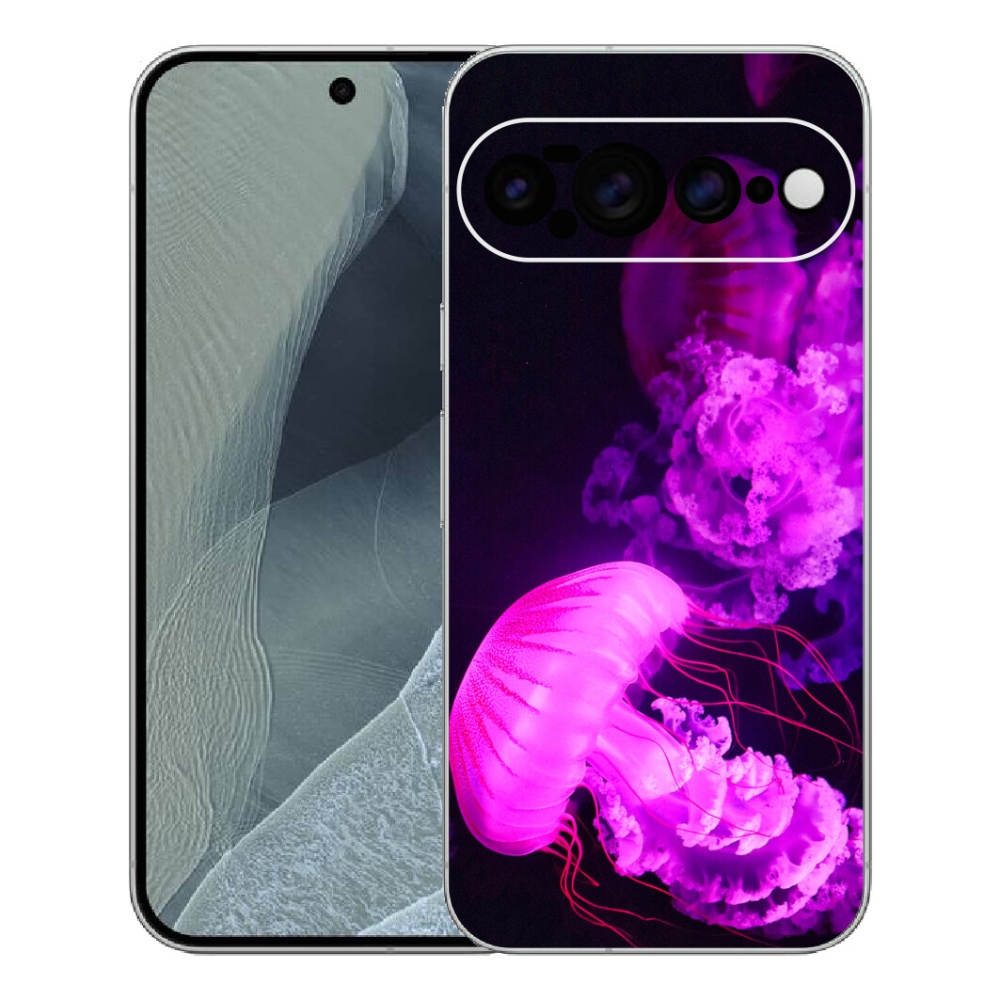 Gelový kryt mmCase na Google Pixel 11 Pro XL - medúza 1
