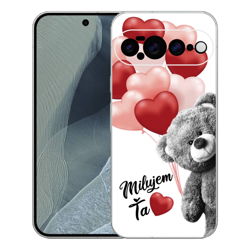 Gelový kryt mmCase na Google Pixel 11 Pro XL - milujem Ťa sk