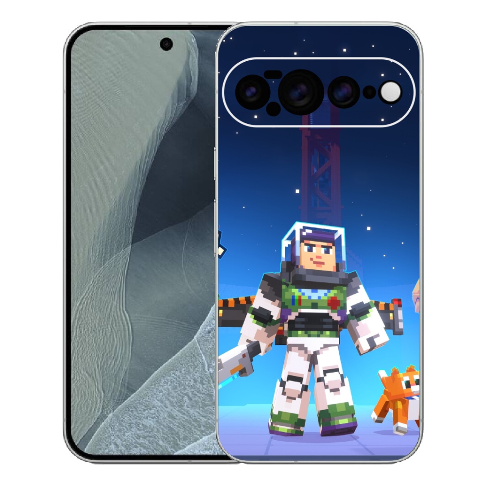 Gelový kryt mmCase na Google Pixel 11 Pro XL - minecraft 2
