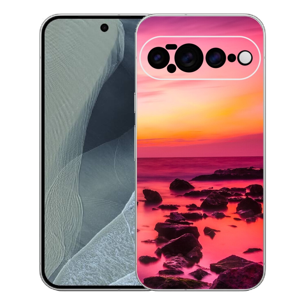 Gelový kryt mmCase na Google Pixel 11 Pro XL - moře a záře