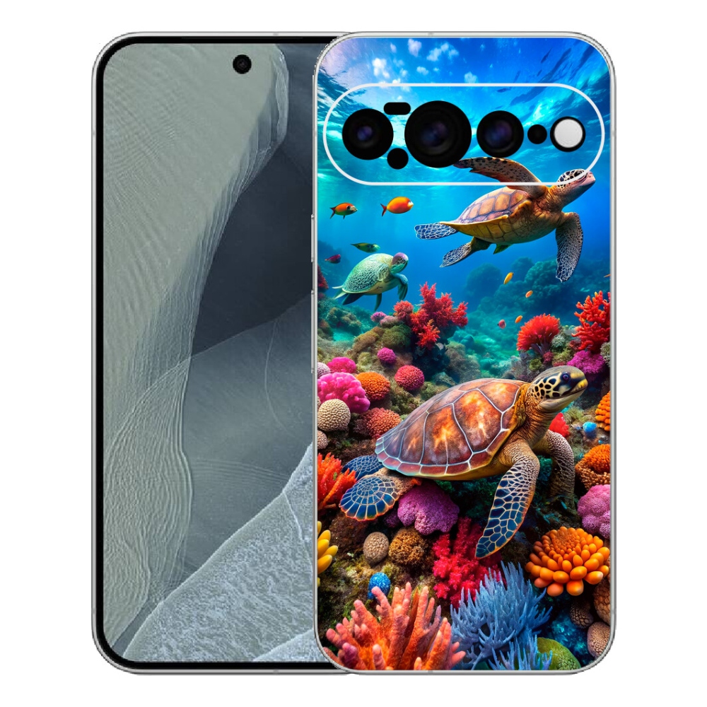 Gelový kryt mmCase na Google Pixel 11 Pro XL - mořský svět 2