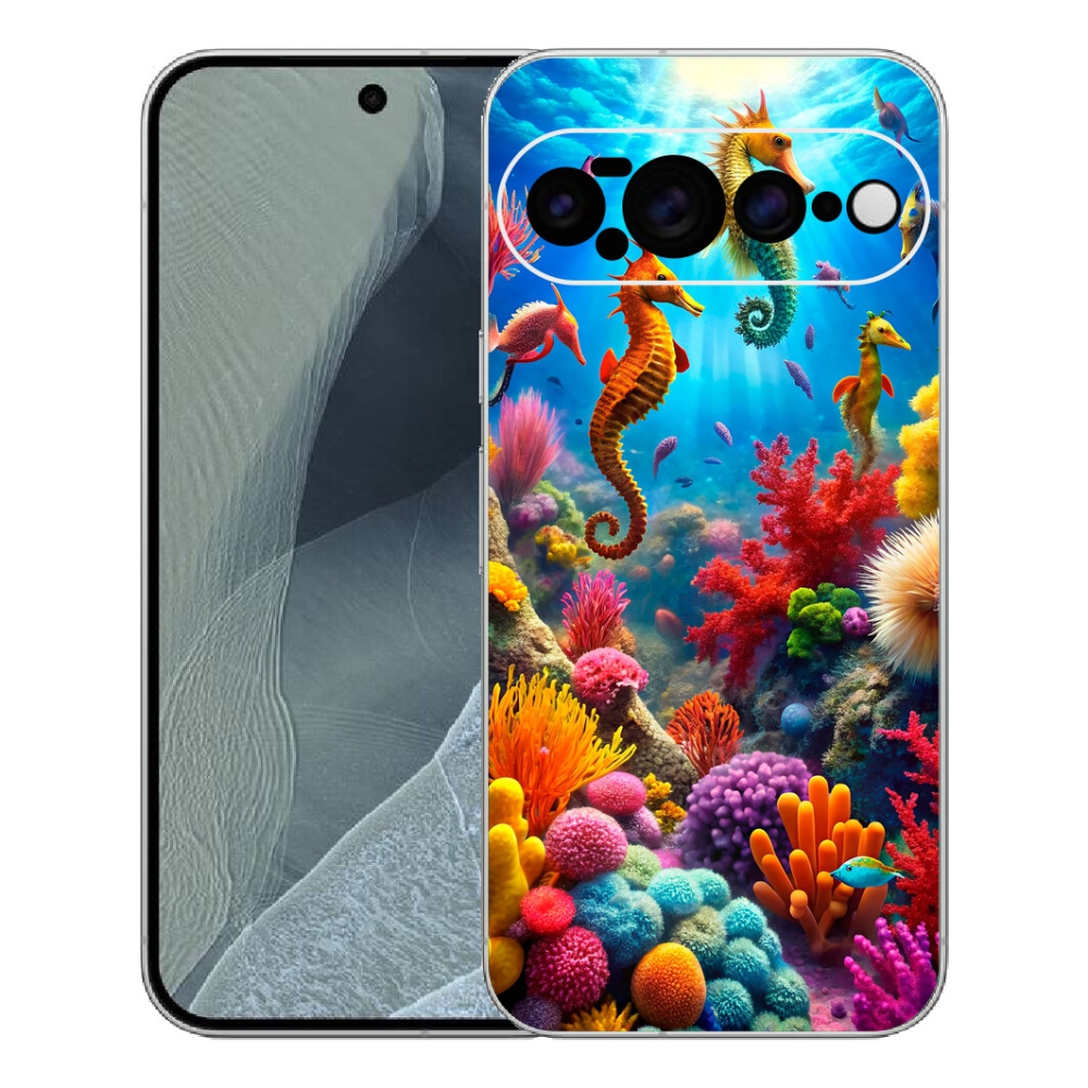 Gelový kryt mmCase na Google Pixel 11 Pro XL - mořský svět 3