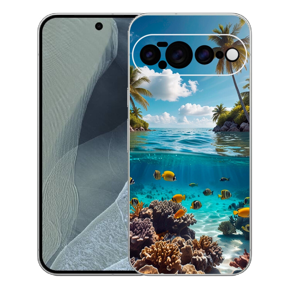 Gelový kryt mmCase na Google Pixel 11 Pro XL - mořský svět 4