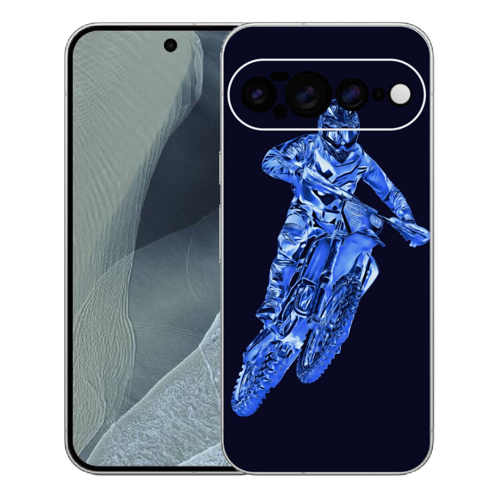 Gelový kryt mmCase na Google Pixel 11 Pro XL - motocross 1