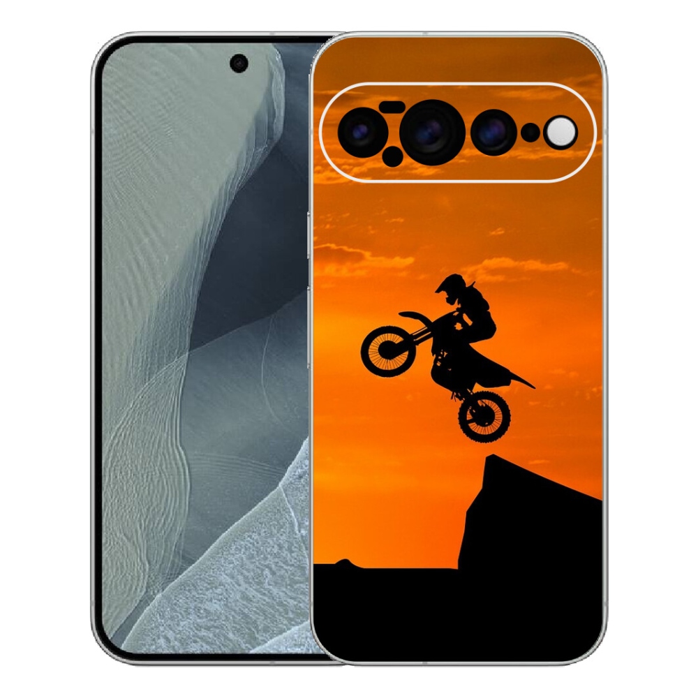 Gelový kryt mmCase na Google Pixel 11 Pro XL - motocross