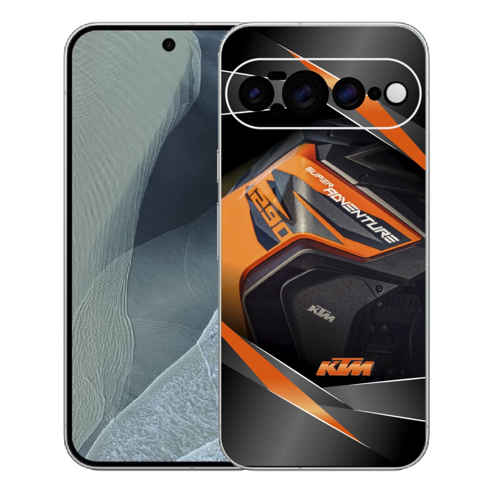 Gelový kryt mmCase na Google Pixel 11 Pro XL - motorka ktm