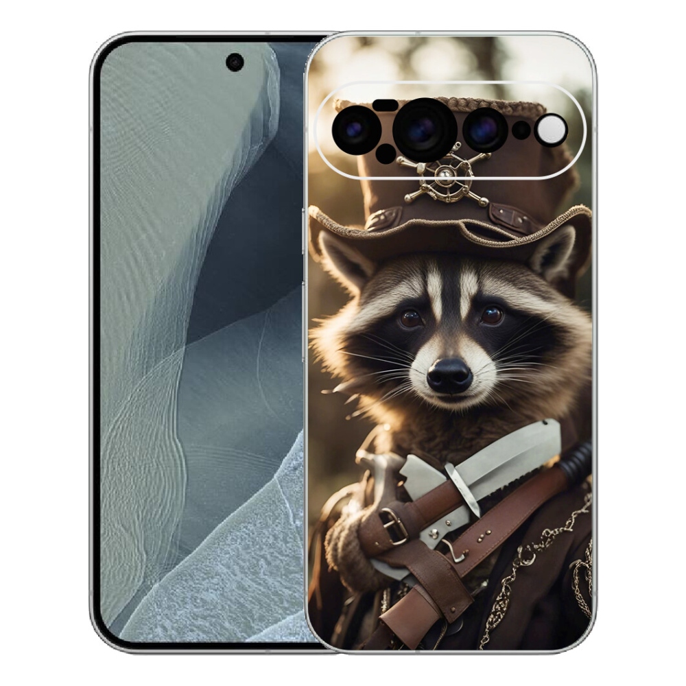 Gelový kryt mmCase na Google Pixel 11 Pro XL - mýval v uniformě