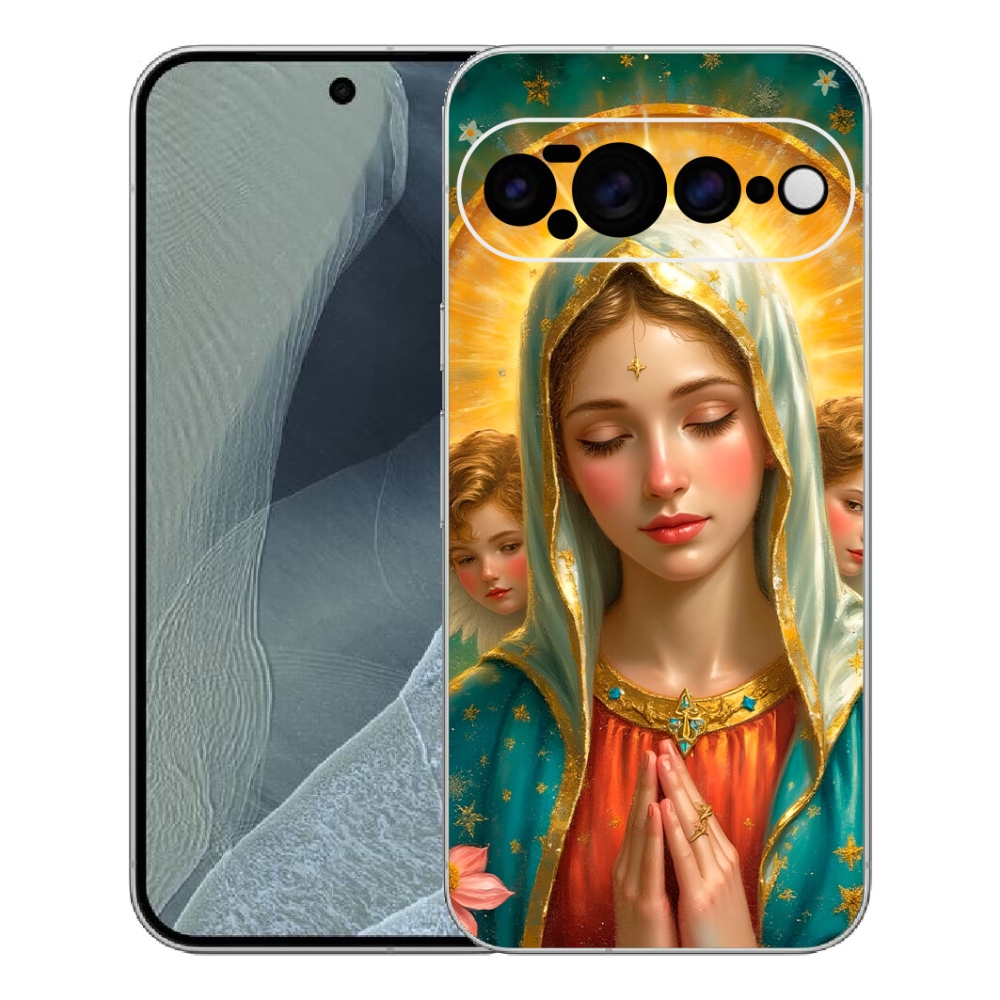 Gelový kryt mmCase na Google Pixel 11 Pro XL - náboženský motiv 3