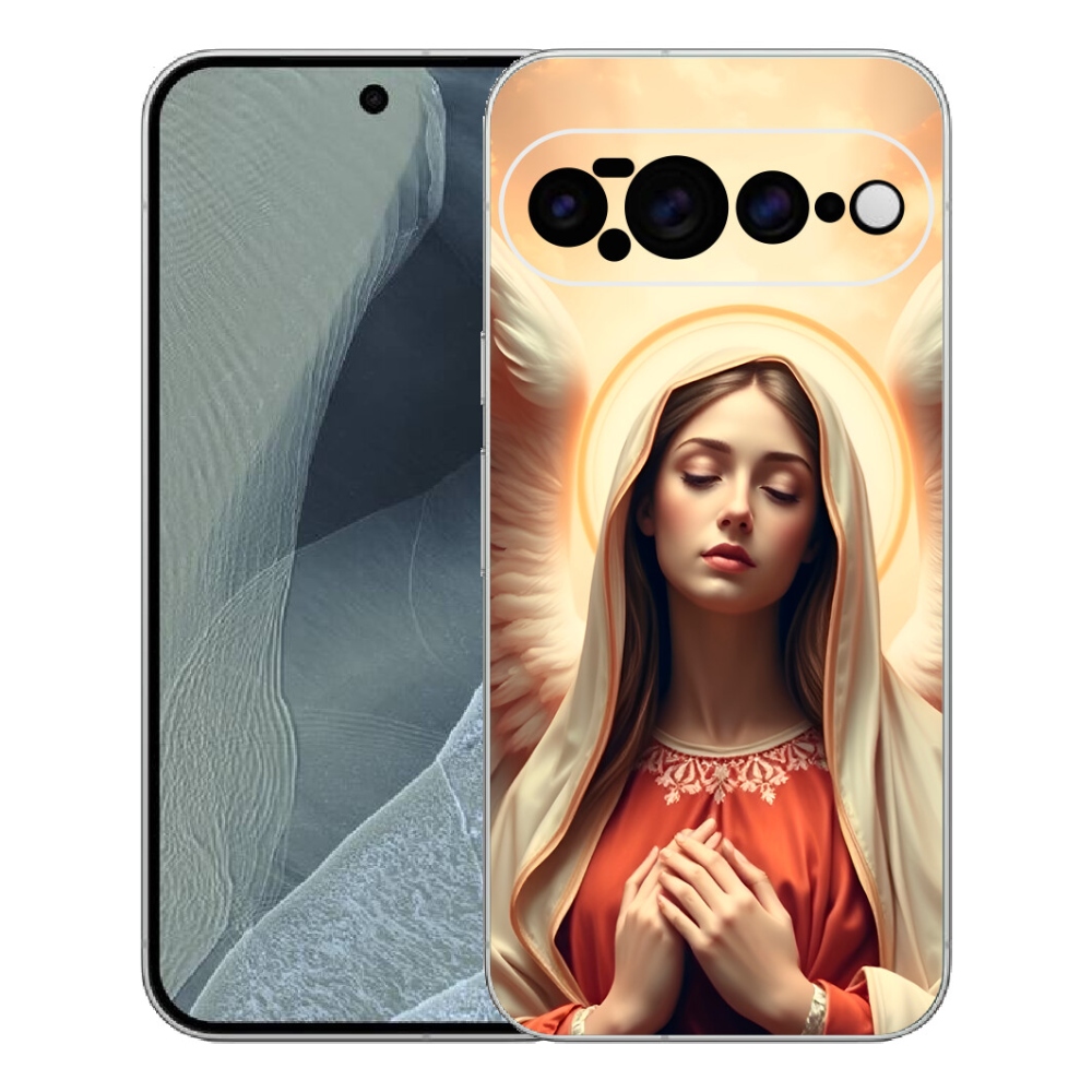 Gelový kryt mmCase na Google Pixel 11 Pro XL - náboženský motiv