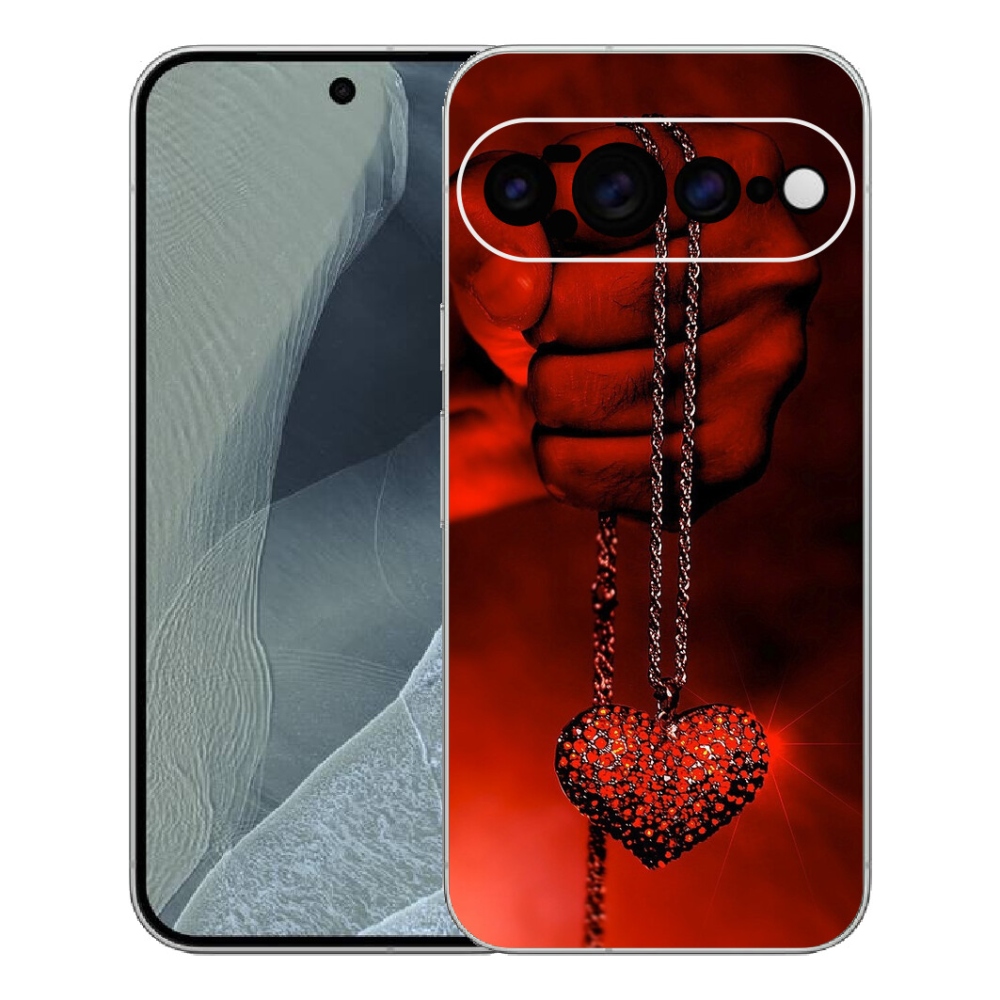 Gelový kryt mmCase na Google Pixel 11 Pro XL - náhrdelník