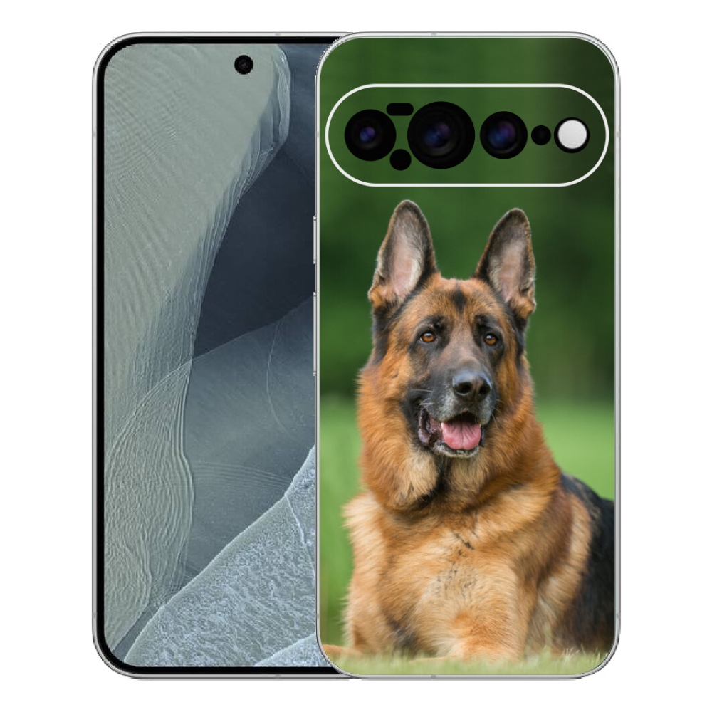 Gelový kryt mmCase na Google Pixel 11 Pro XL - německý ovčák