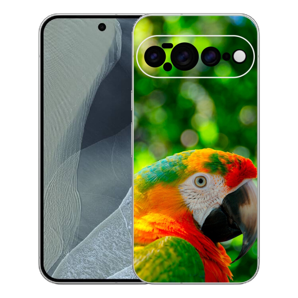 Gelový kryt mmCase na Google Pixel 11 Pro XL - papoušek ara 3