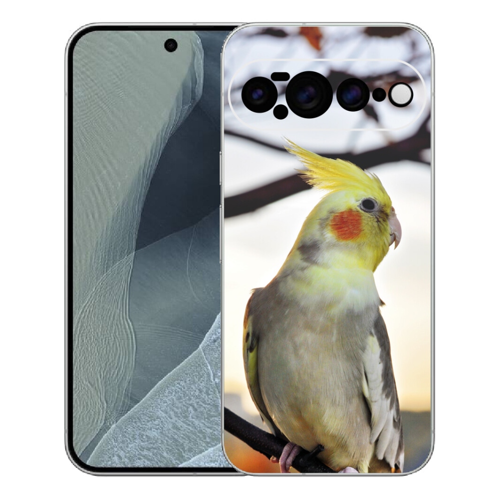 Gelový kryt mmCase na Google Pixel 11 Pro XL - papoušek korela