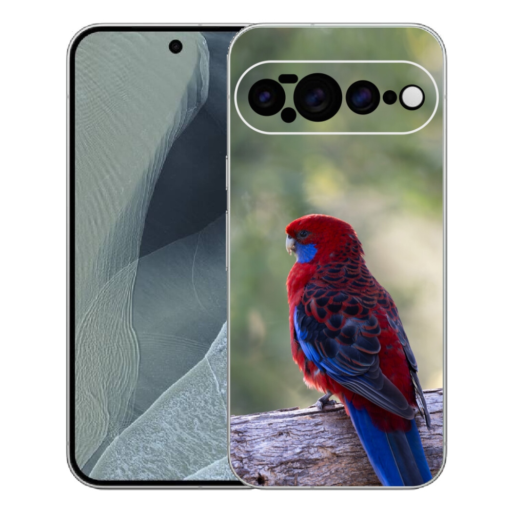 Gelový kryt mmCase na Google Pixel 11 Pro XL - papoušek rosela