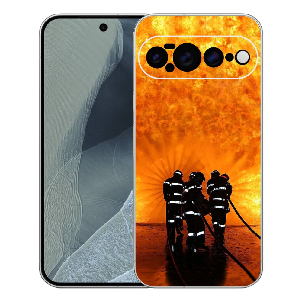 Gelový kryt mmCase na Google Pixel 11 Pro XL - požár