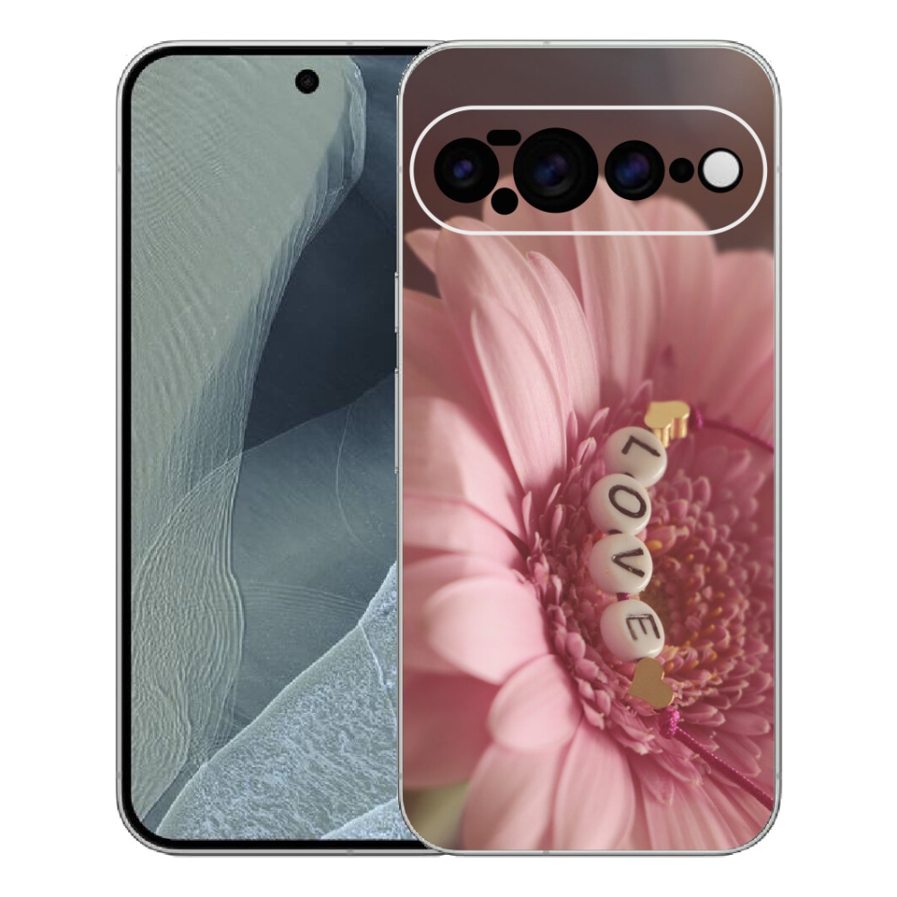 Gelový kryt mmCase na Google Pixel 11 Pro XL - přívěsek love