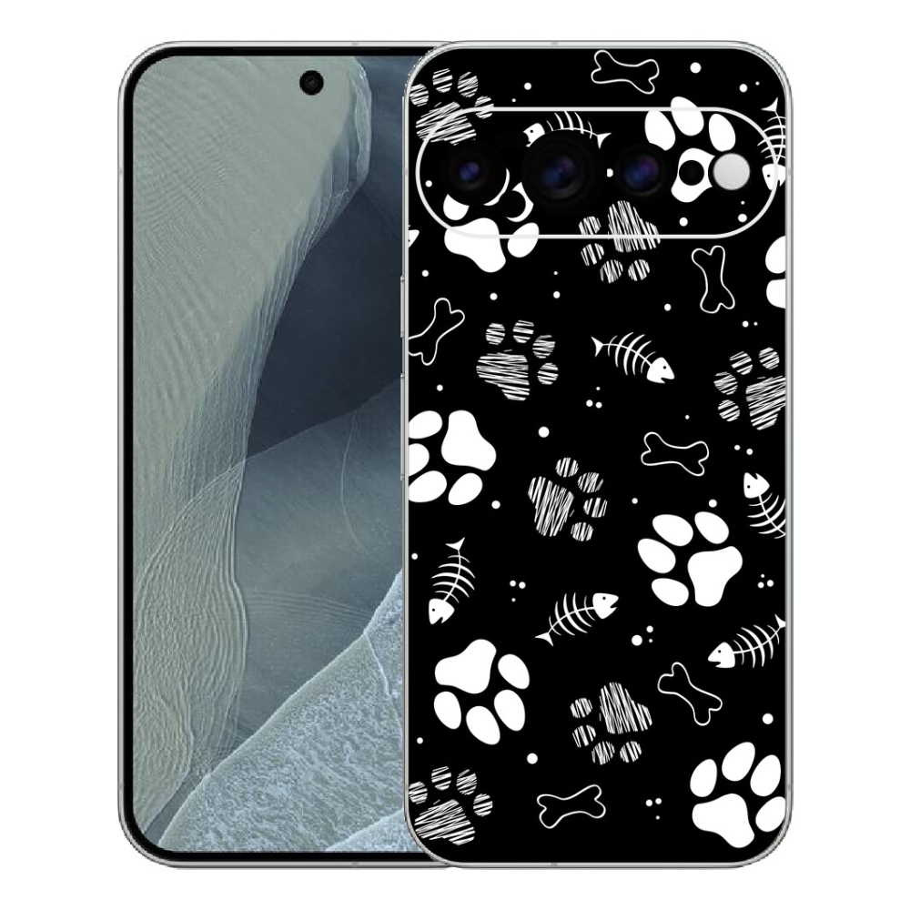 Gelový kryt mmCase na Google Pixel 11 Pro XL - psí tlapky