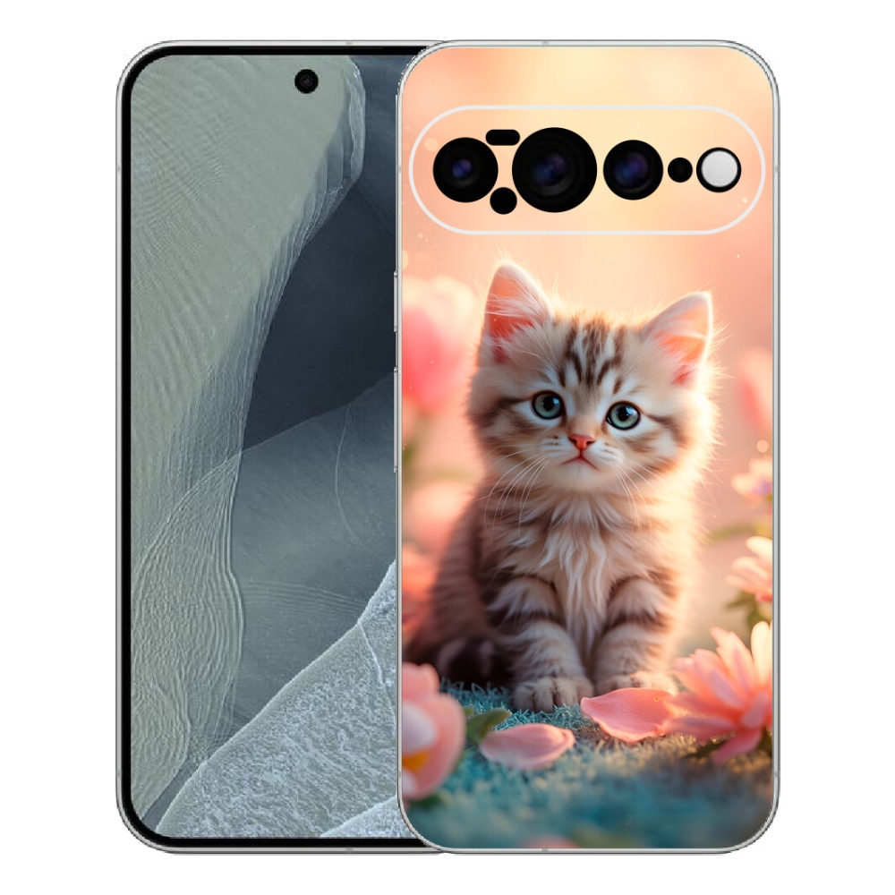 Gelový kryt mmCase na Google Pixel 11 Pro XL - roztomilé kotě 8