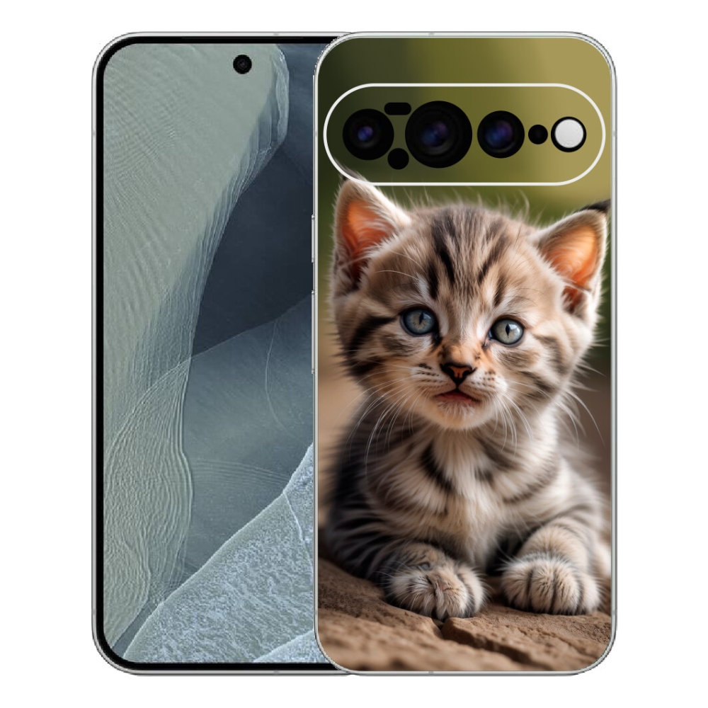 Gelový kryt mmCase na Google Pixel 11 Pro XL - roztomilé kotě 9