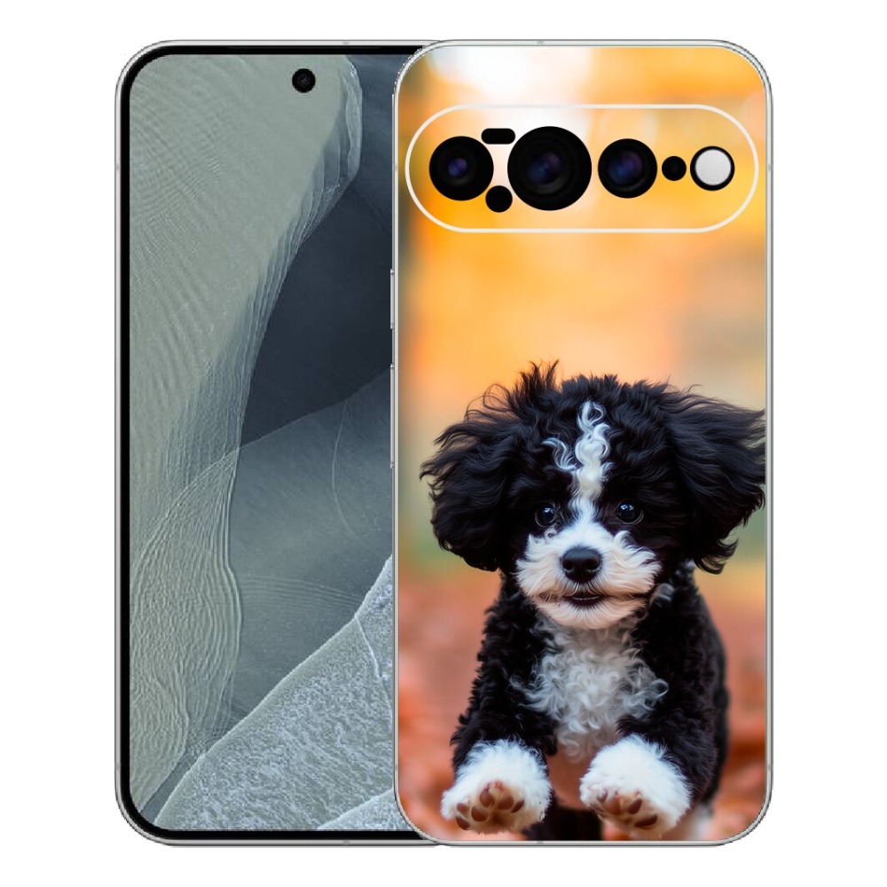 Gelový kryt mmCase na Google Pixel 11 Pro XL - roztomilé štěně 2