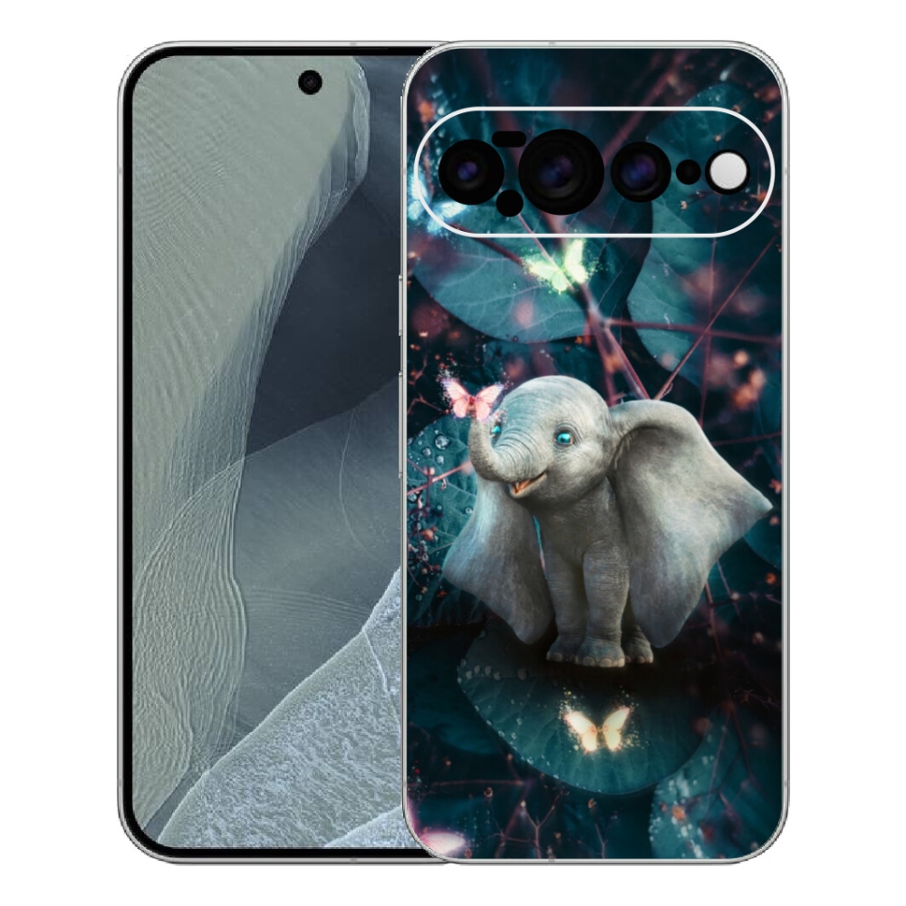 Gelový kryt mmCase na Google Pixel 11 Pro XL - roztomilý slon
